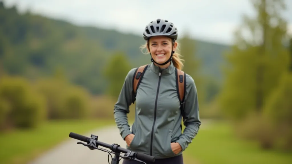 Ieva Bergmane, e-velosipēdu instruktore, skaista sieviete ārā